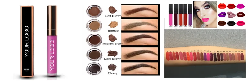 Popular Custom Your Own Brand Cosmetics Liquid Tinted Eyebrow Mascara