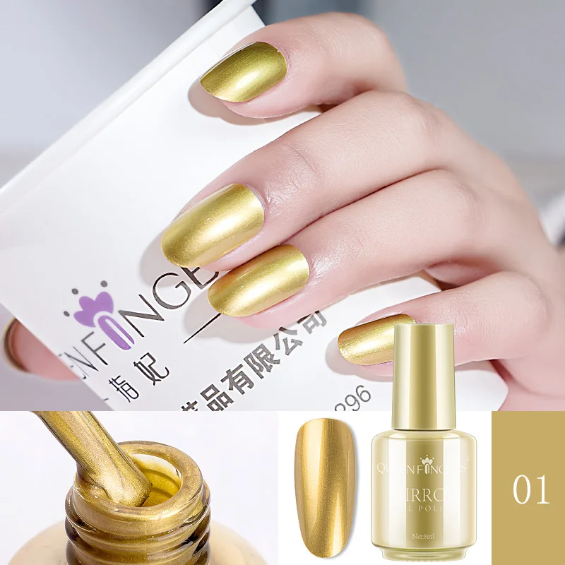 The New Mirror Nail Polish 8ml Stainless Steel Gold And Silver Effect  Lasting And Unpeelable 12 Colors For Nail Art Polish Buy Mirror Nail Polish,Nail  Polish,Nail Art Polish Product On | New