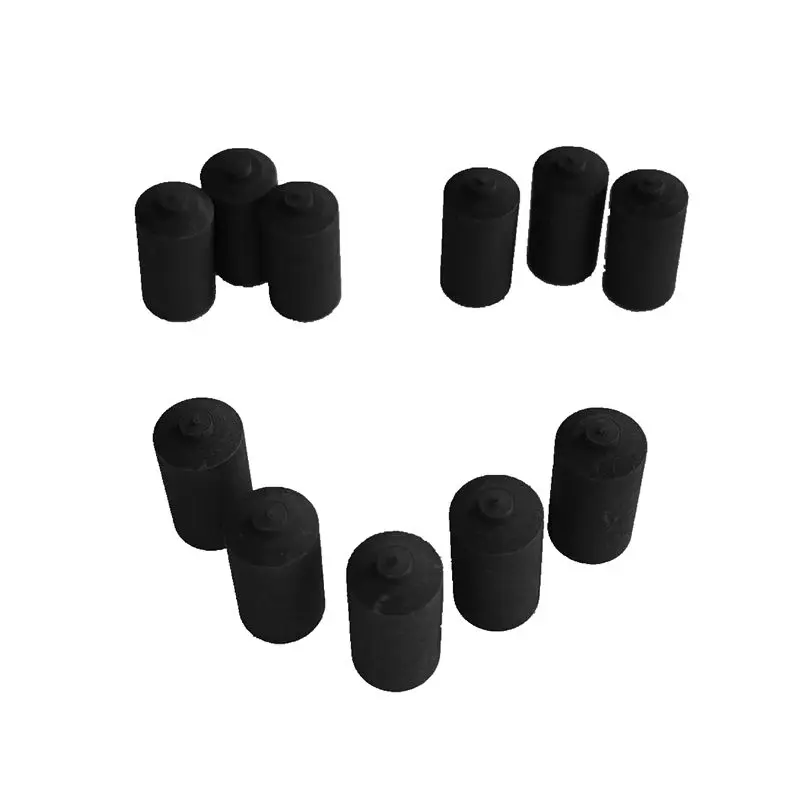 Low Specific Resistivity Leco Spectragraphite Spectral Pure Graphite Crucible For Iron Steel