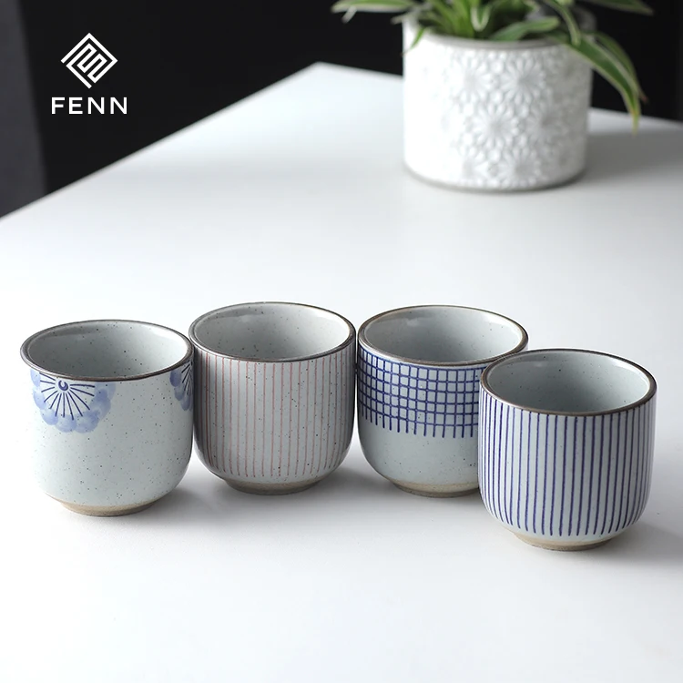 product fenn new fashion japanese style round shape 200ml handmade tea cups manufacturers vintage coffee cup ceramic wholesale for gift-60