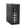 Shenzhen OEM 10 port ethernet ring managed network switch with 8 ethernet port and 2 SFP port