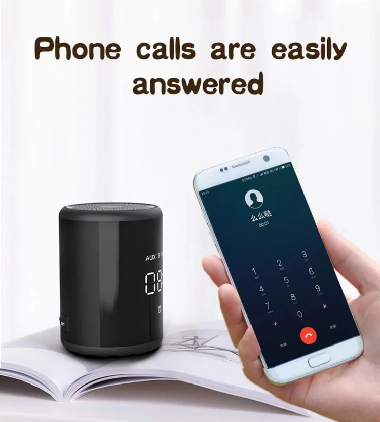 mini Bluetooth speaker portable waterproof wireless hands-free speakers for showers bathroom pool car beach outdoor - ANKUX.COM
