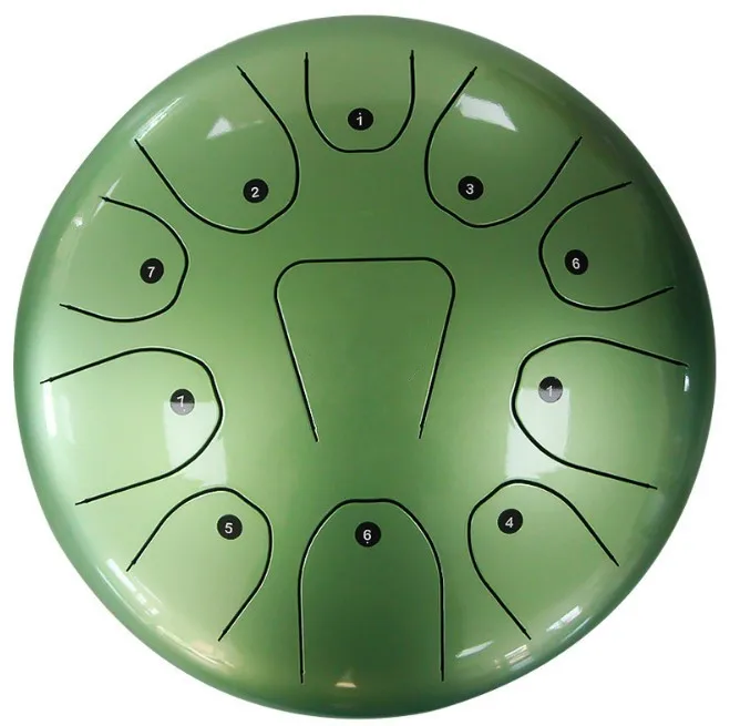 Newest Style Stainless Steel Tongue Drum Chakra Steel Tongue Drum