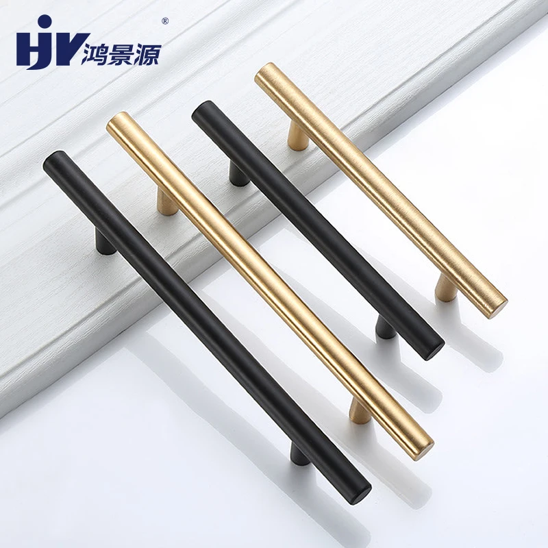 

Kitchen Cabinet handle,10 Pieces, Black/brushed gold/stainless steel color