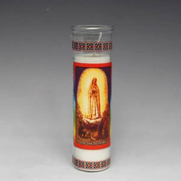 Custom More Saints Images 7 Days Candles Religious Wholesale 8" Inch