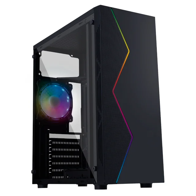 Sate(k621)with 1 Rgb Fans Low Moq Atx High Quality Best Mid Tower
