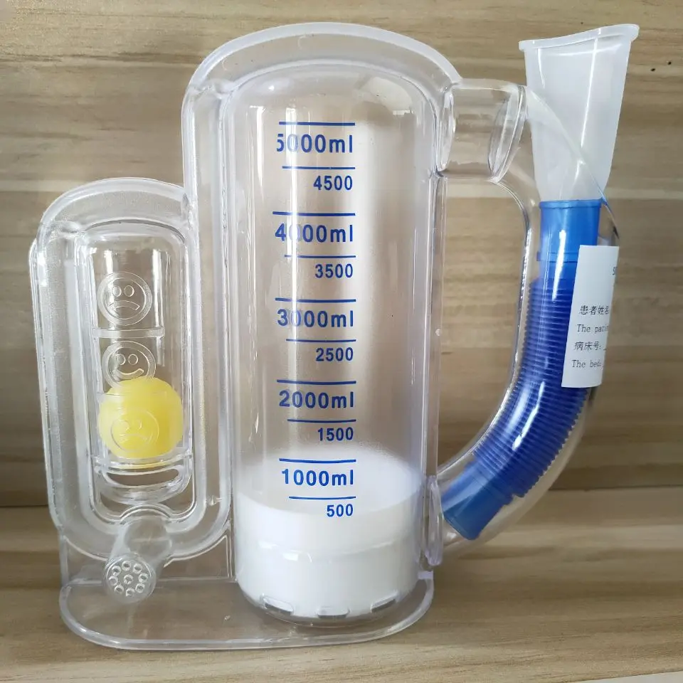 High Quality One Ball 5000ml Respiratory Trainer Breathing Exerciser