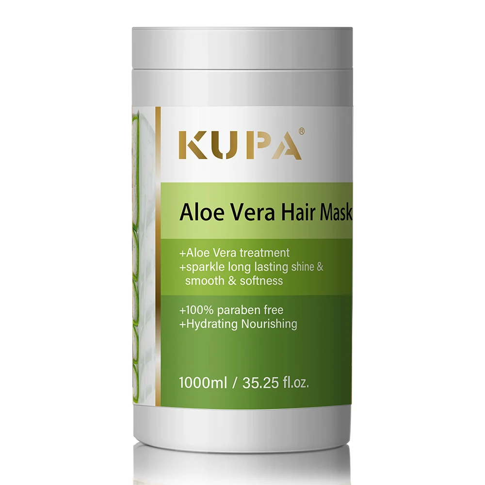 KUPA Hair Mask - Nourishing Aloe Vera Extract for Damaged Hair