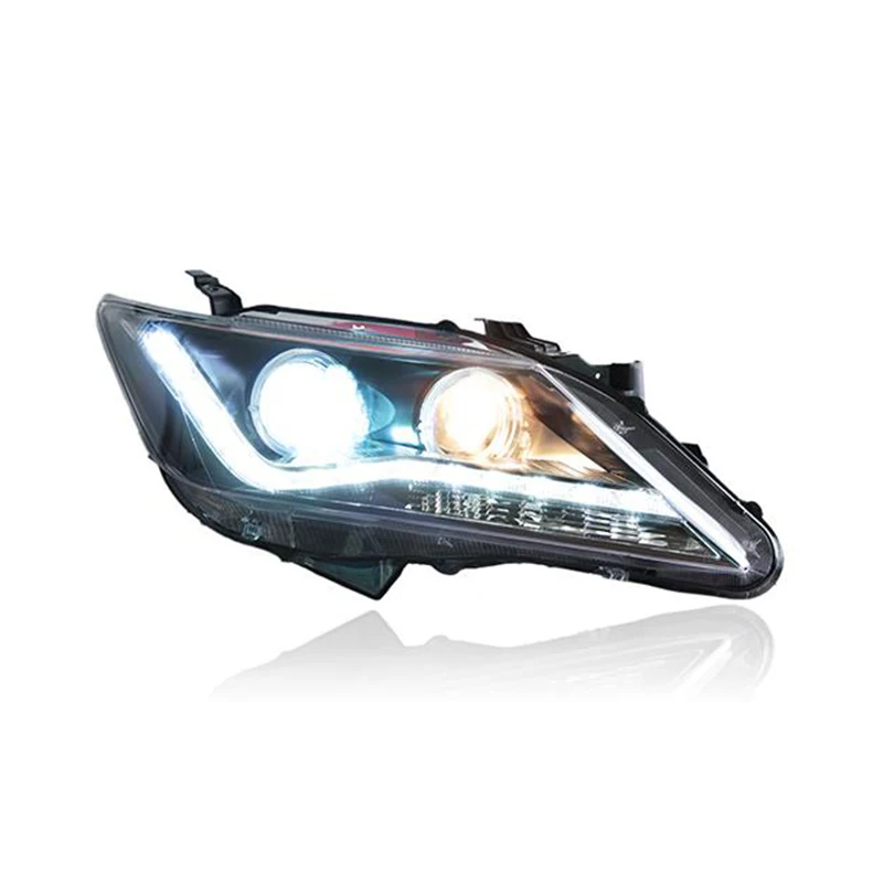 LED Head Lamps Front Lights Headlights Assembly Hit for Camry SE 2012 2013 2014