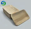 Rectangle Areca Palm Leaf Disposable Biodegradable Ecofriendly Natural Shallow Tray 9Inch by 6 Inch