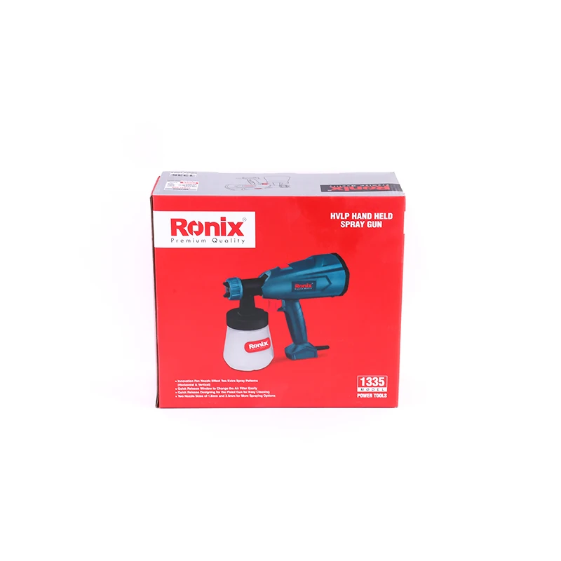Ronix Model 1335 350w Professional Fiberglass Hvlp Hand Held Spray Gun