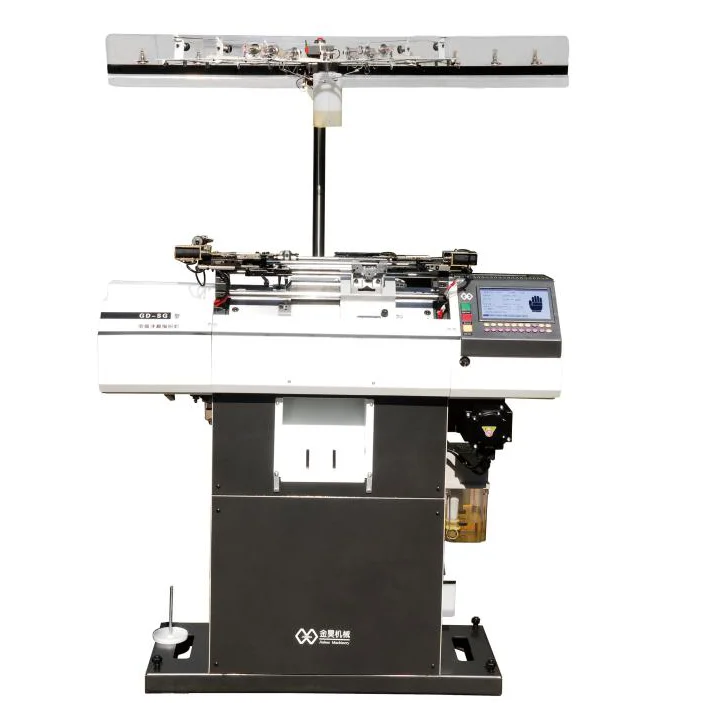 
hot sale intelligent high speed terry hand glove knitting machine making 