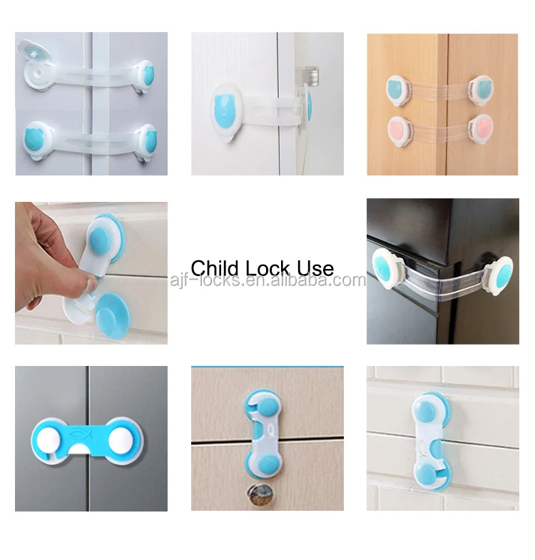 AJF Multifunctional Prevent Clamps The Hand Drawer Cabinet Baby Safety Lock