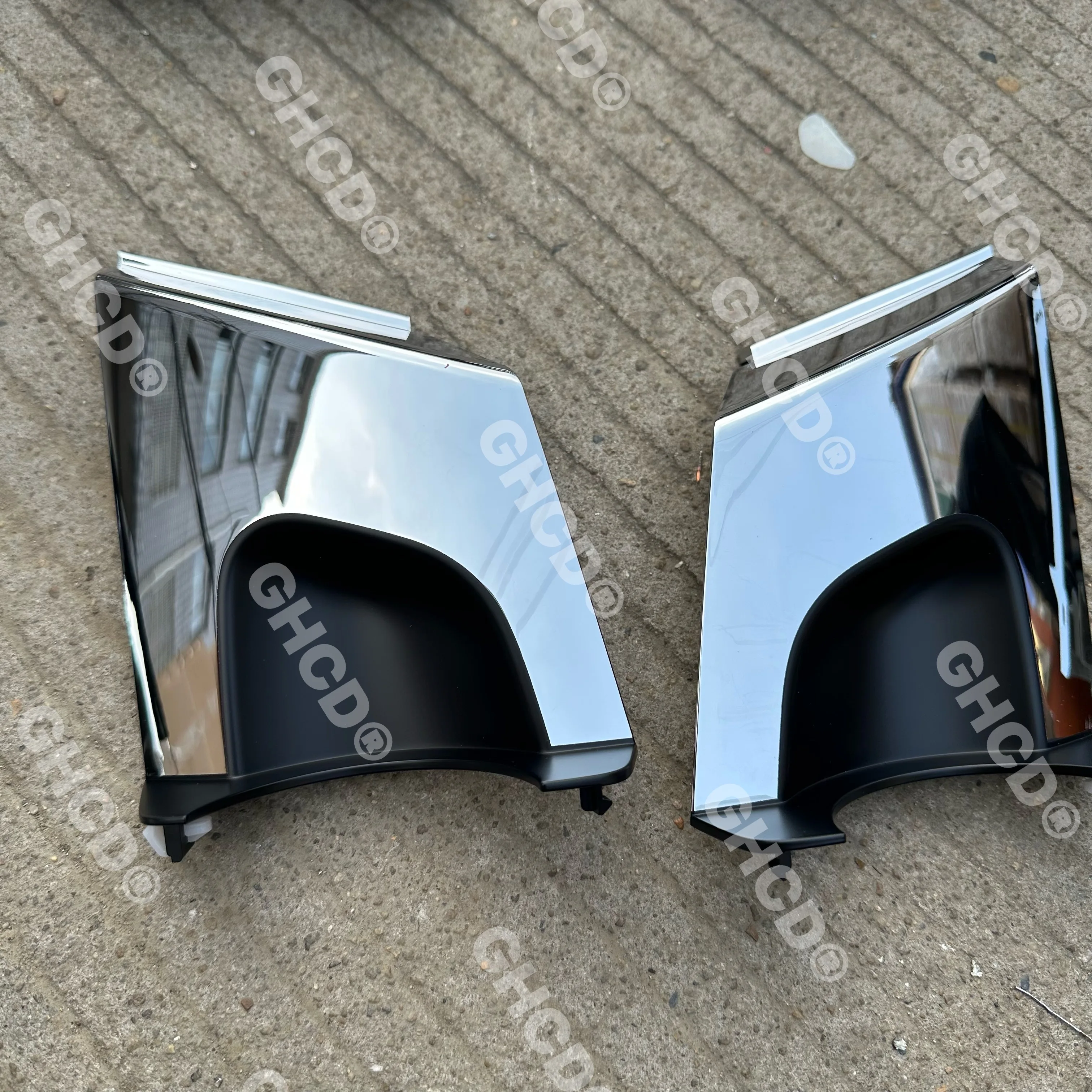 GHCD Hot Product/new Type Chrome Plated Curve Corner Panel for Japanese Truck ISUZU ELF 2023-ON details