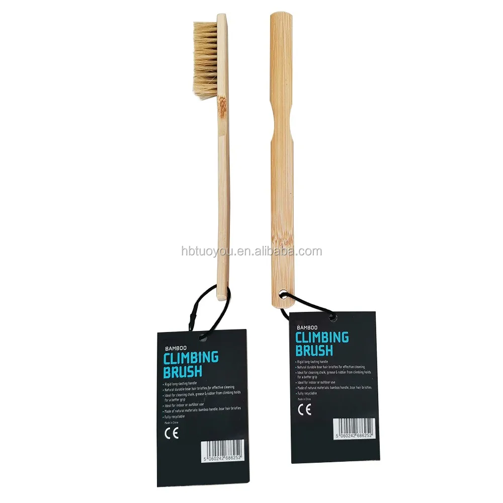 Bouldering Bamboo Cleaning Brush Climbing Chalk Brush Buy Bamboo