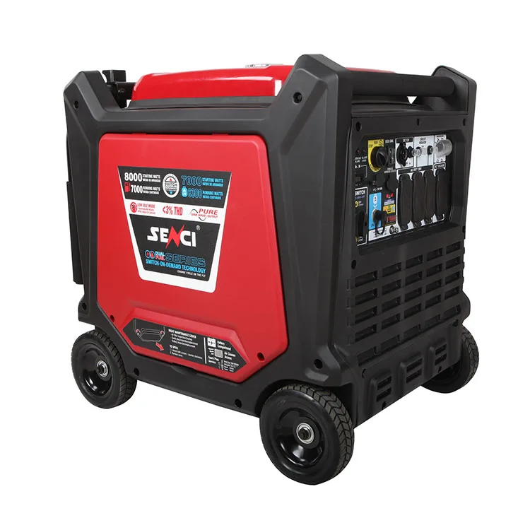 Senci Generators Portable 7kw 8kw Lgp Gas Silent Dual Fuel Inverter ...