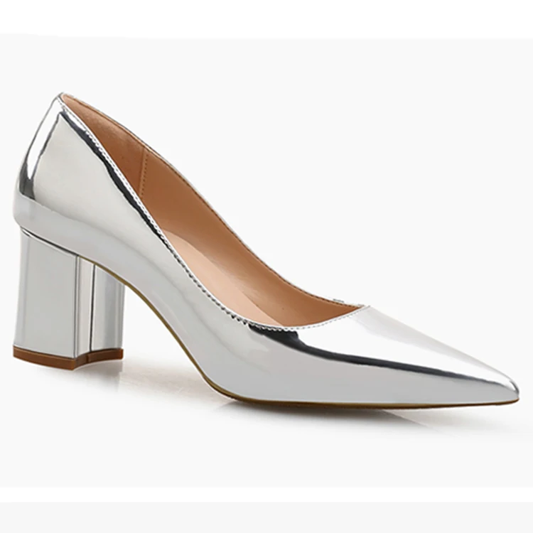 wide pointed toe pumps