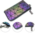 Wholesale Brands Ladies Shoulder Tote Bag Reflections Women Luminous Geometric Handbags Sets