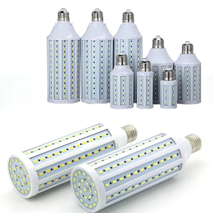 led corn bulbs lamp e27 e14 e26 g24 smd2835/5730 big wattage 40w 80w 100w AC110-277V AC85-265V led corn bulbs lights