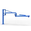 folding loading and unloading arms with online monitoring of status of oil
