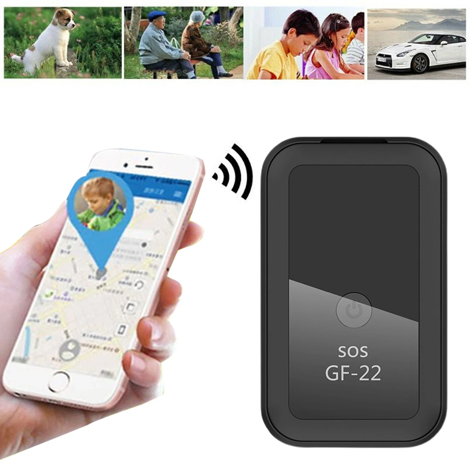 Newest Mini Gps Gf22 Sos Button Realtime Gps Locator