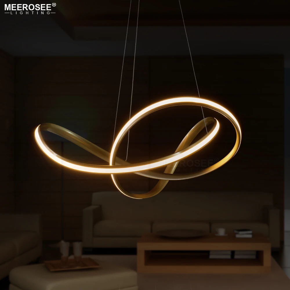 MEEROSEE CE APPROVED LED Pendant Light Cheap Hanging Lighting Chandelier Modern MD86420