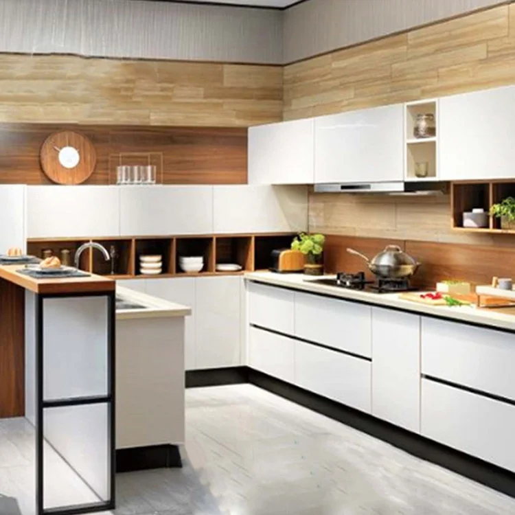 Solid Wood Kitchen Unassembled White Shaker Base