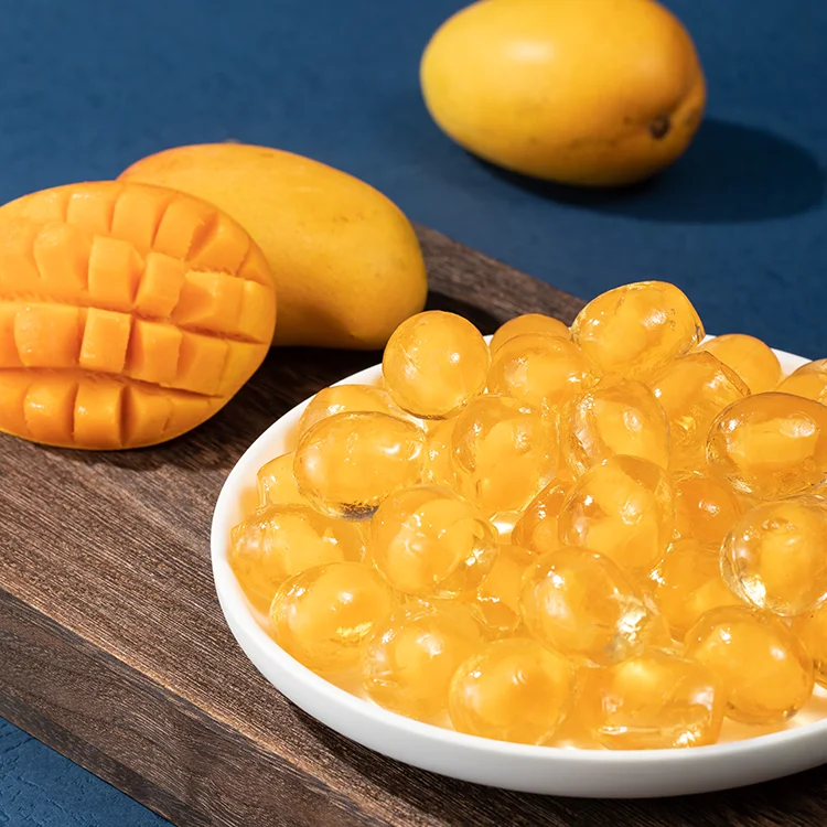 high quality mango flavored juice candy soft candy fruit sweets
