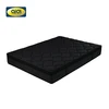 Vacuum compressed whosale 11 inch Queen size Black Knitting fabric Euro Top Pocket spring mattress for home use