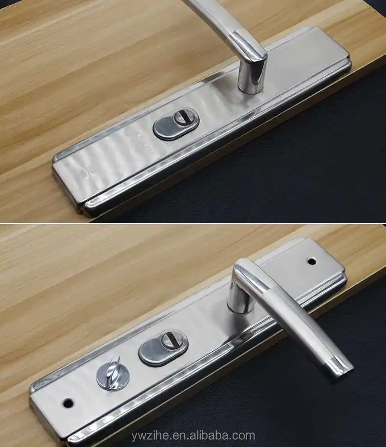 Universal Security Door Handle Simple Washroom Door Lock Interior Door ...
