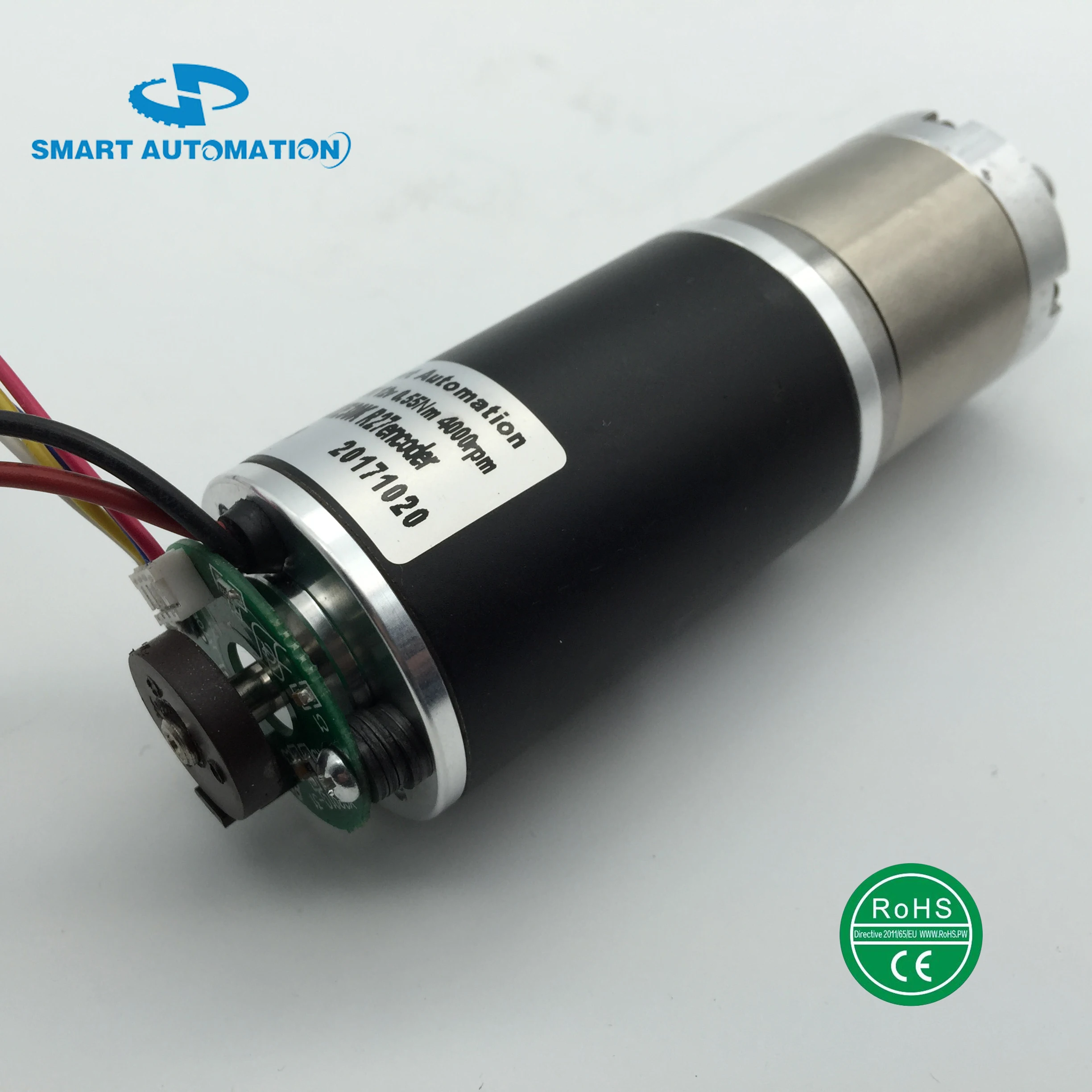 38mm Sintered NdFeB Magnet Brushed DC Micro Motor 12v 24v, with Small Size Rare Earth Magnet Big Torque