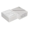 Custom cardboard birthday gift boxes with lids for facial steamer packaging in rose foil logo and insert for beauty devices