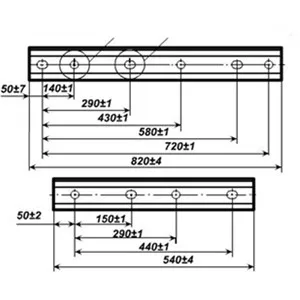 Railway Fishplate and Rail Fish Plate