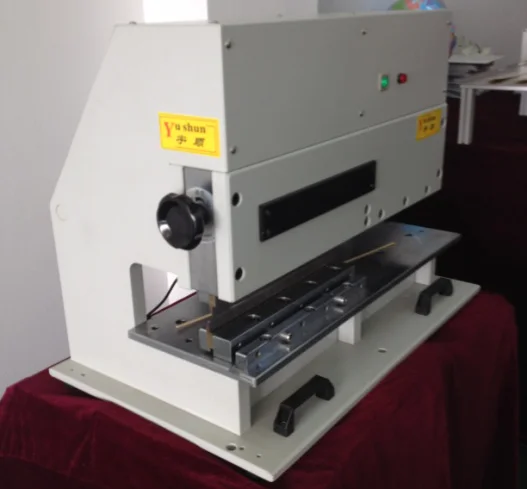 Pneumatic Type Pcb Separator With Two Linear Blades And CE Approved
