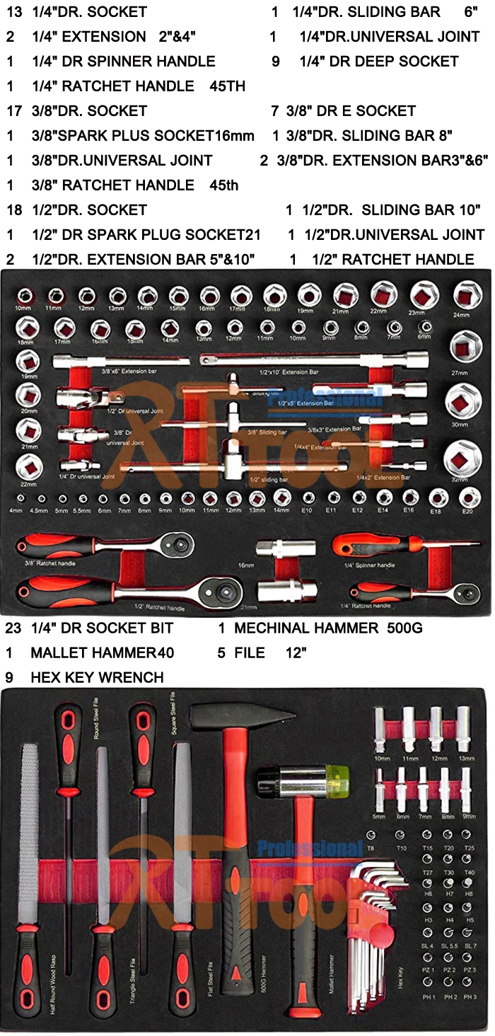 / Servante ks tools one by one avec 4 module
