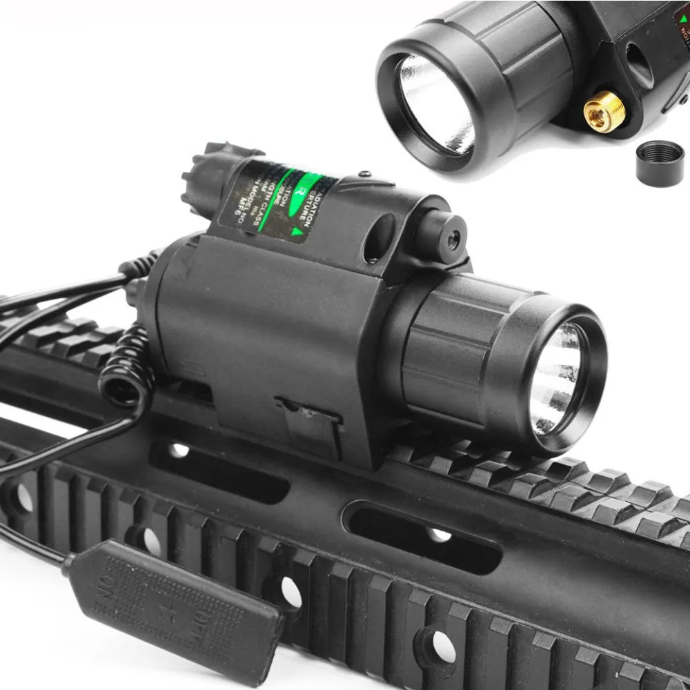 Tactical Green Dot Laser Sight Led Flashlight Tactical Ar15 Laser