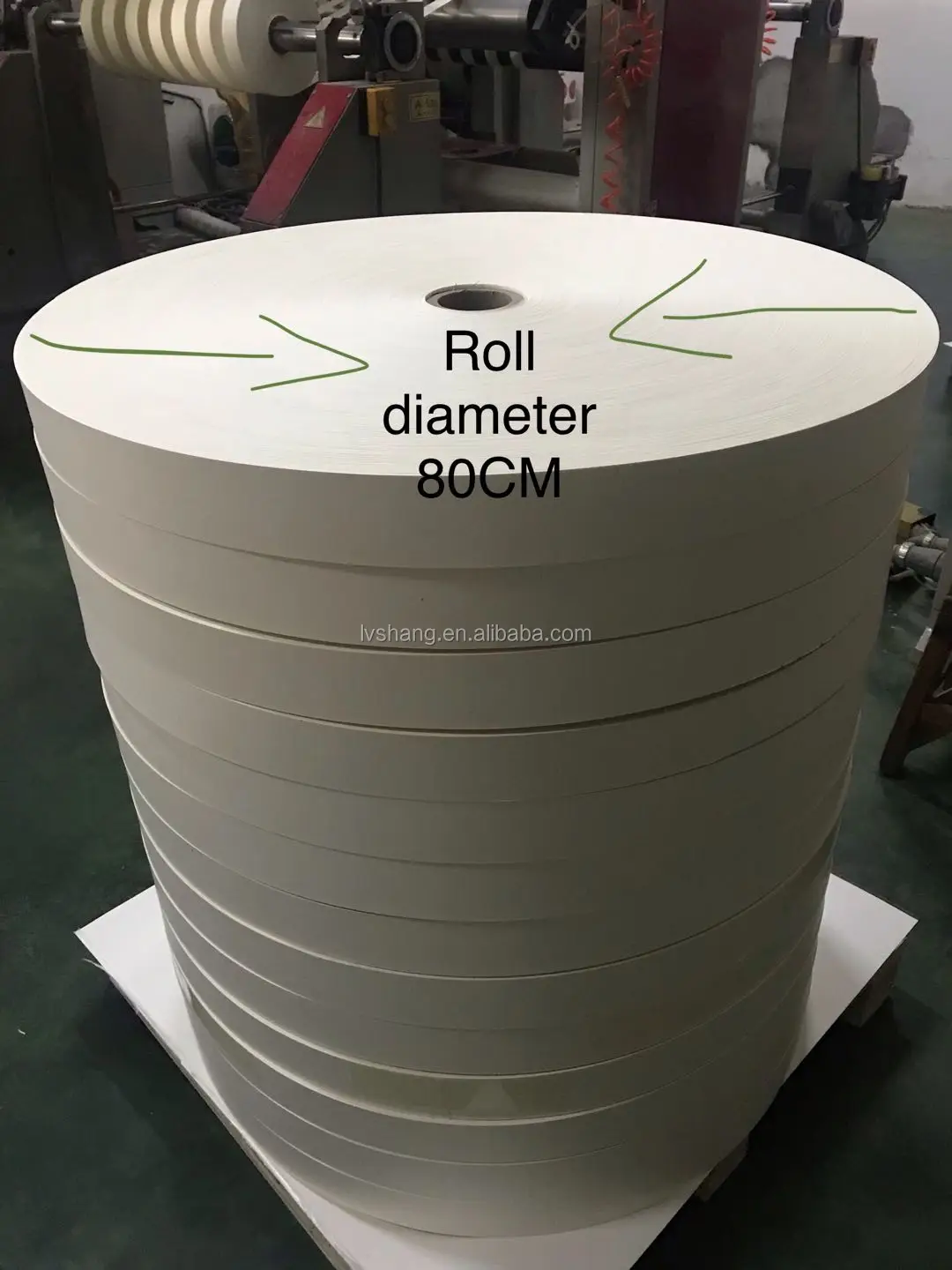 Cup Bottom Roll Raw Material With Single Pe Coated For Paper Cup Fans ...