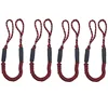 High quality 4feet black dock mooring rope splicing for ship