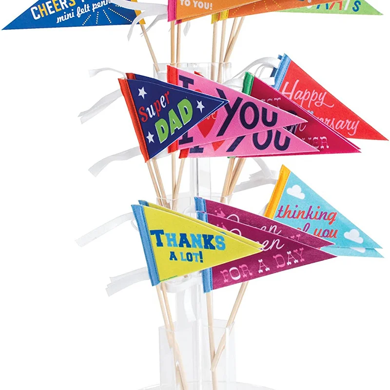 eco-friendly products felt banner birthday