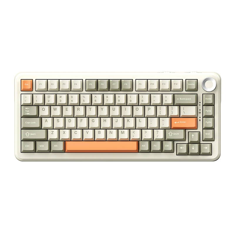 AJAZZ AK820 MAX RGB Wireless Gaming Keyboard - Tri-Mode BT 2.4G