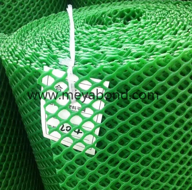 Hdpe +uv Plastic Flat Netting Green 450gsm 1mx10m Turf Reinforcement