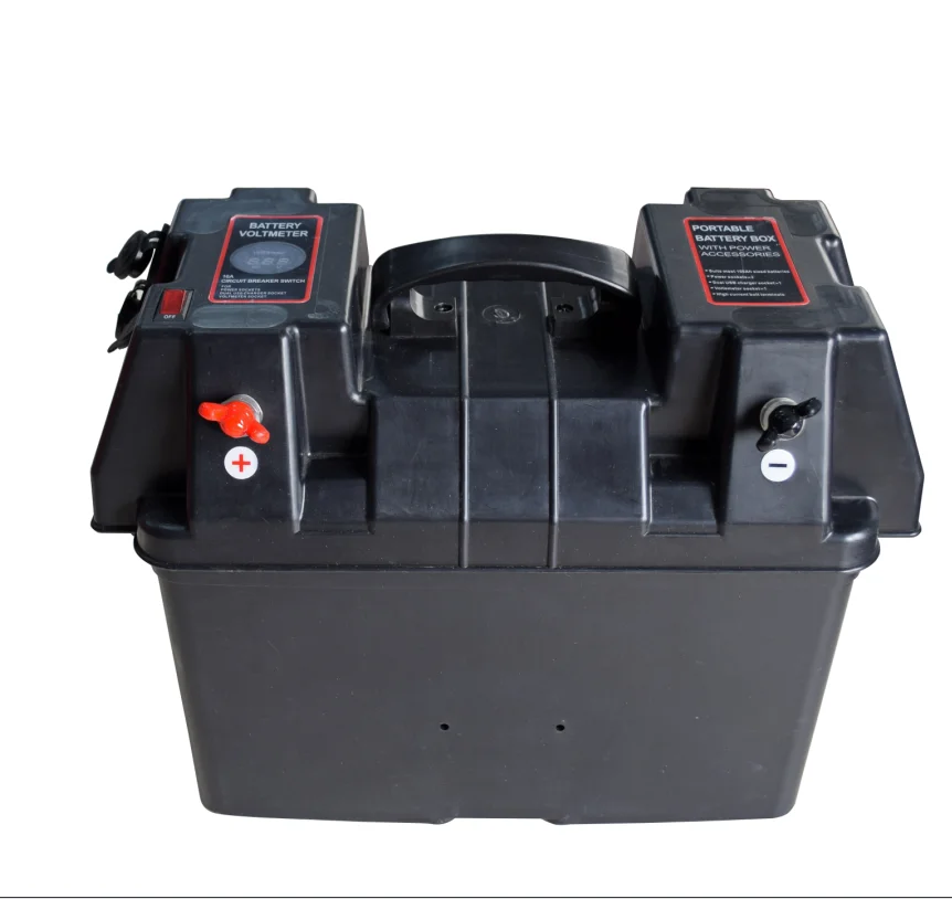 Trolling Motor Smart Battery Box Power Center With Usb And Dc Ports ...