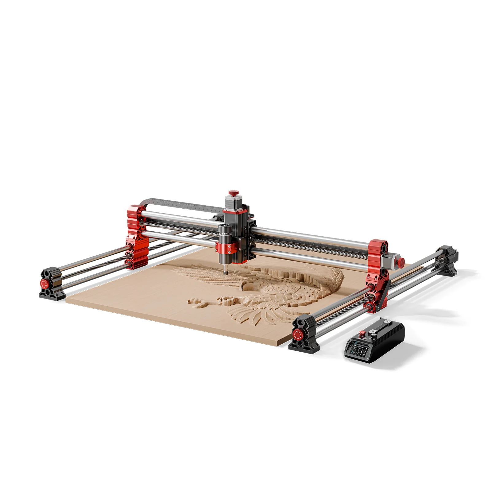 Twotrees TTC-H40 4 Axis CNC Router - 1m x 1m Woodworking & Metal