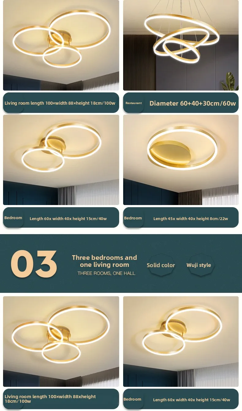product modern nordic minimalist led ceiling light for home living room and master bedroom simple elegant circle design-12