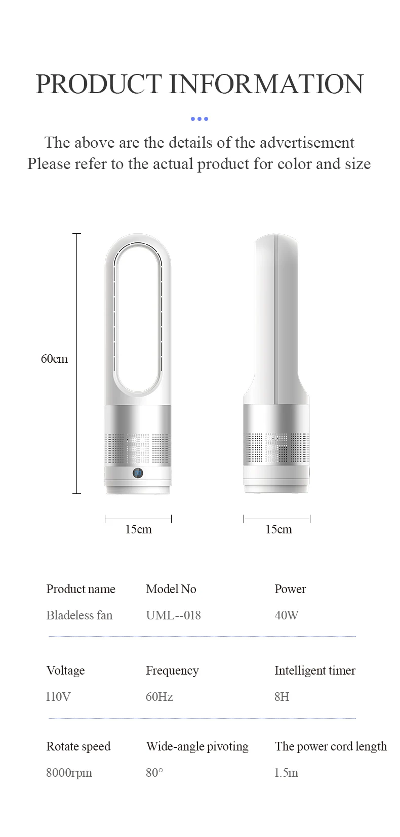 046JS Air Cooler Personal Humidifier Portable Air Conditioner Fan