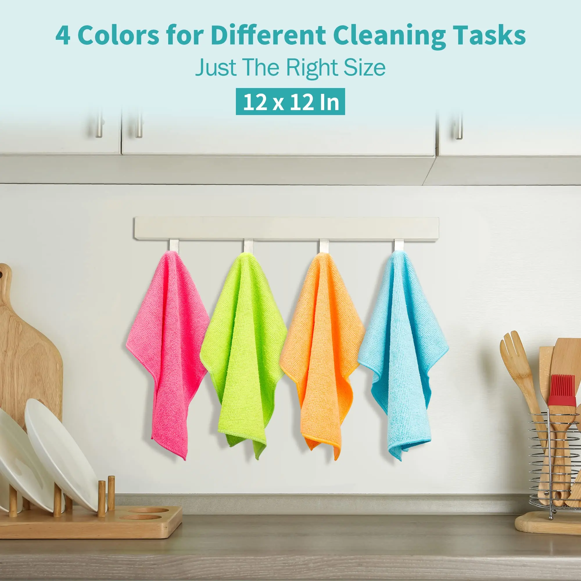 Customized Microfiber Cleaning Cloths - Durable & Versatile