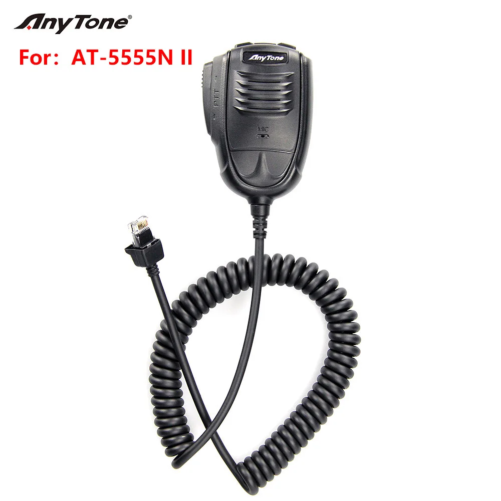 Original Anytone Microphone For Anytone At-5555n Ii 10 Meter Radio ...