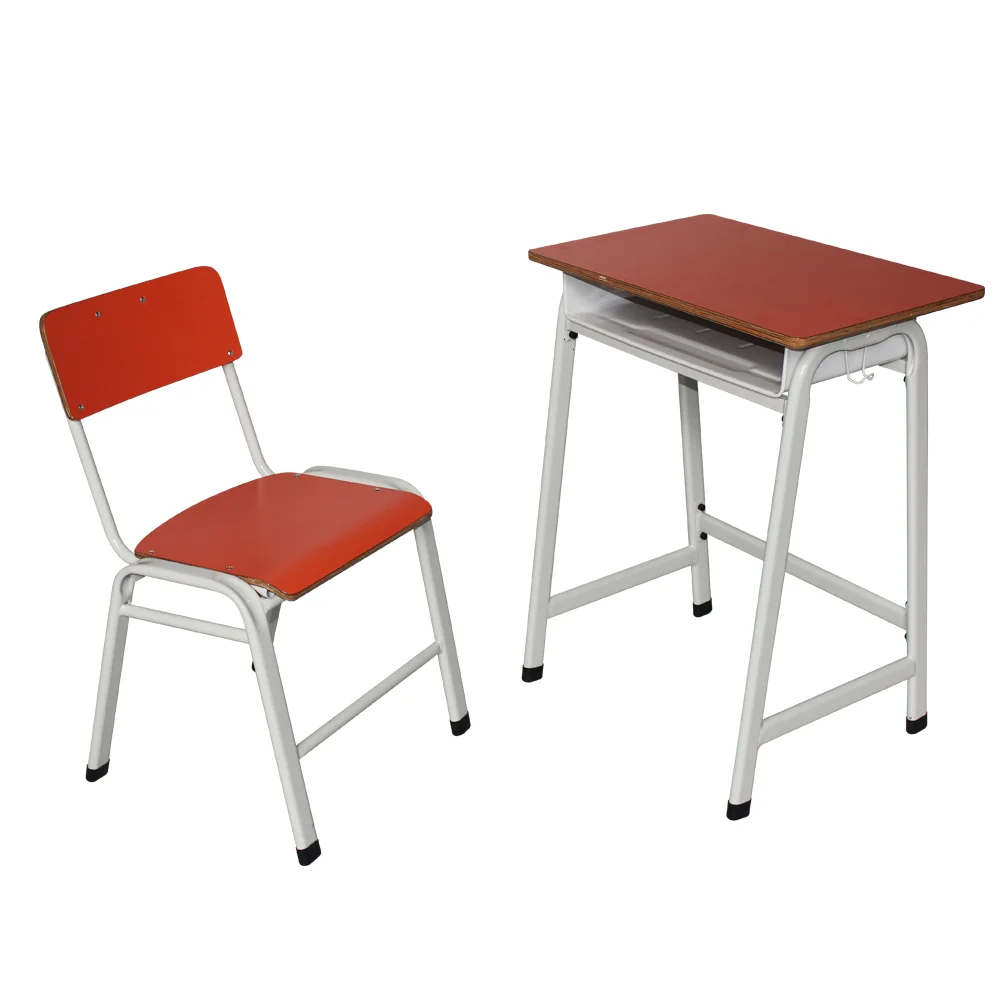 Old Primary School Furniture Student Schreibtisch Und Stuhl Zum Verkauf