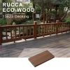 Outdoor High Density WPC Co-extrusion Decking ,Composite PE Deck Boards138x23mm
