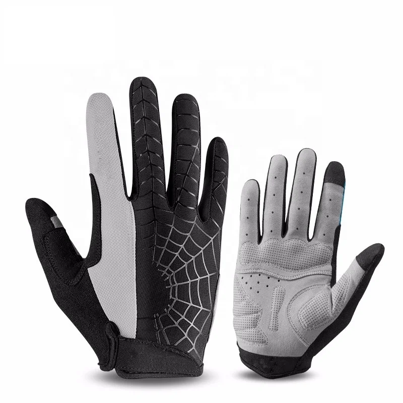
Hot selling Breathable Mesh Full Gym Gloves OEM Finger Gel Pad Touch Screen Cycling Motorcycle Riding Bike Bicycle Sport Gloves 